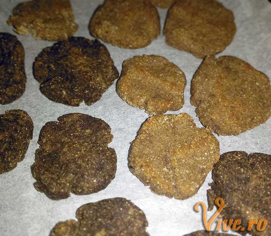 Biscuiti cu banana si faina de hrisca