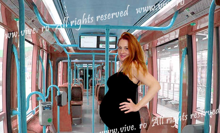 Gravida si mijloacele de transport in comun